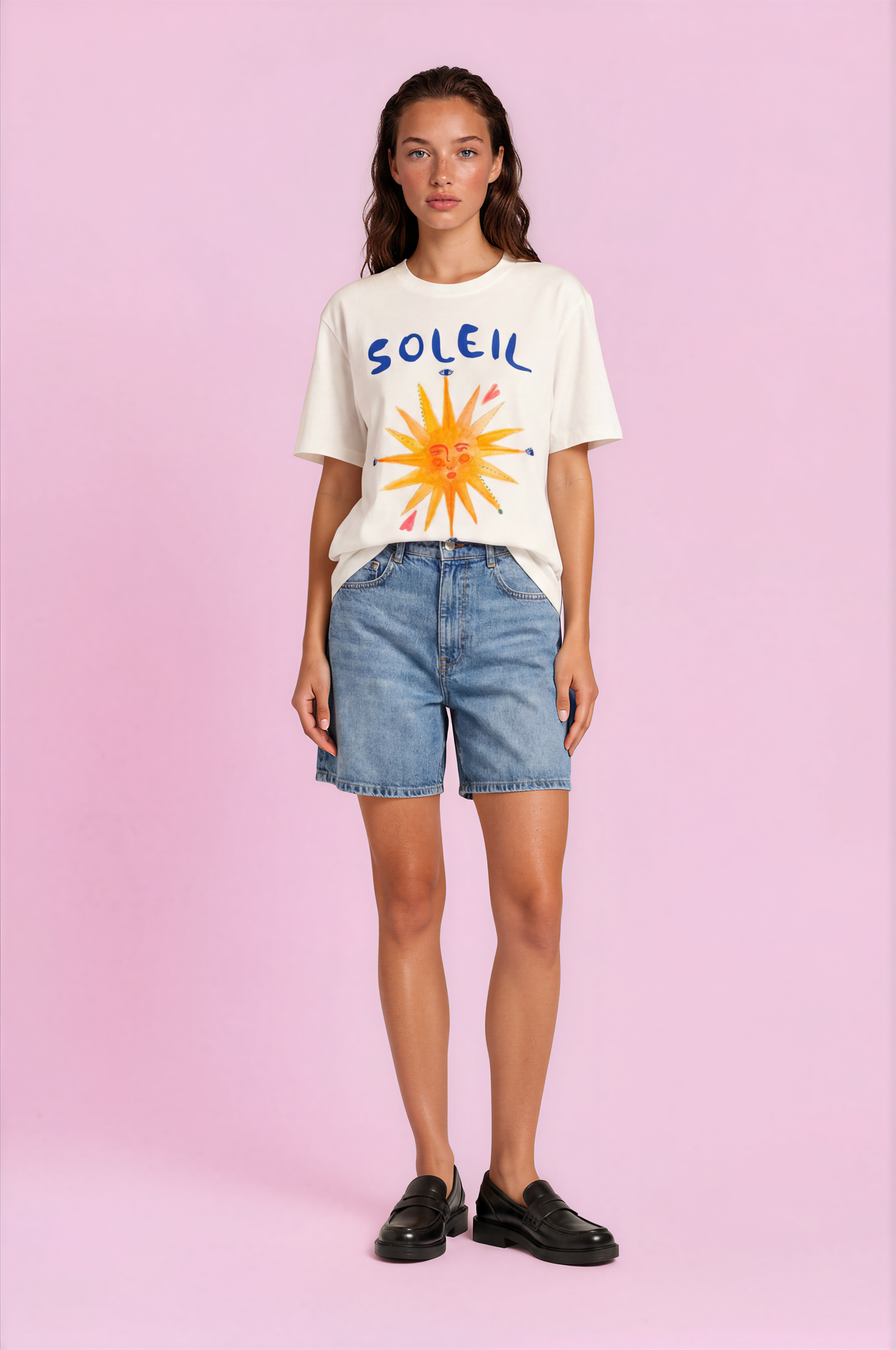 Soleil Baskılı Tişört