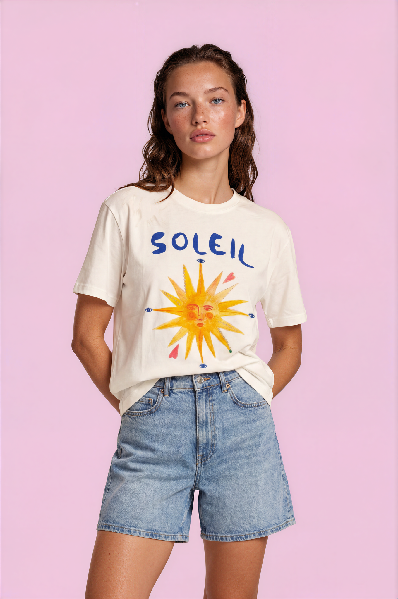 Soleil Baskılı Tişört