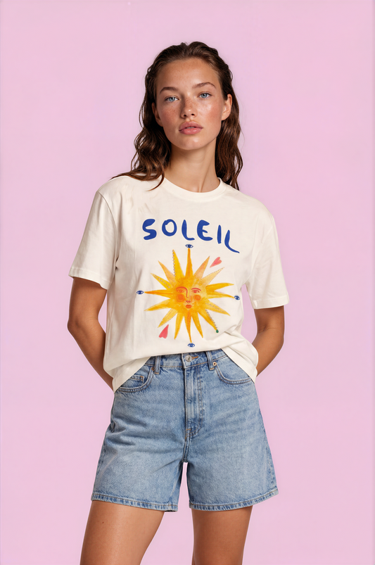 Soleil Baskılı Tişört