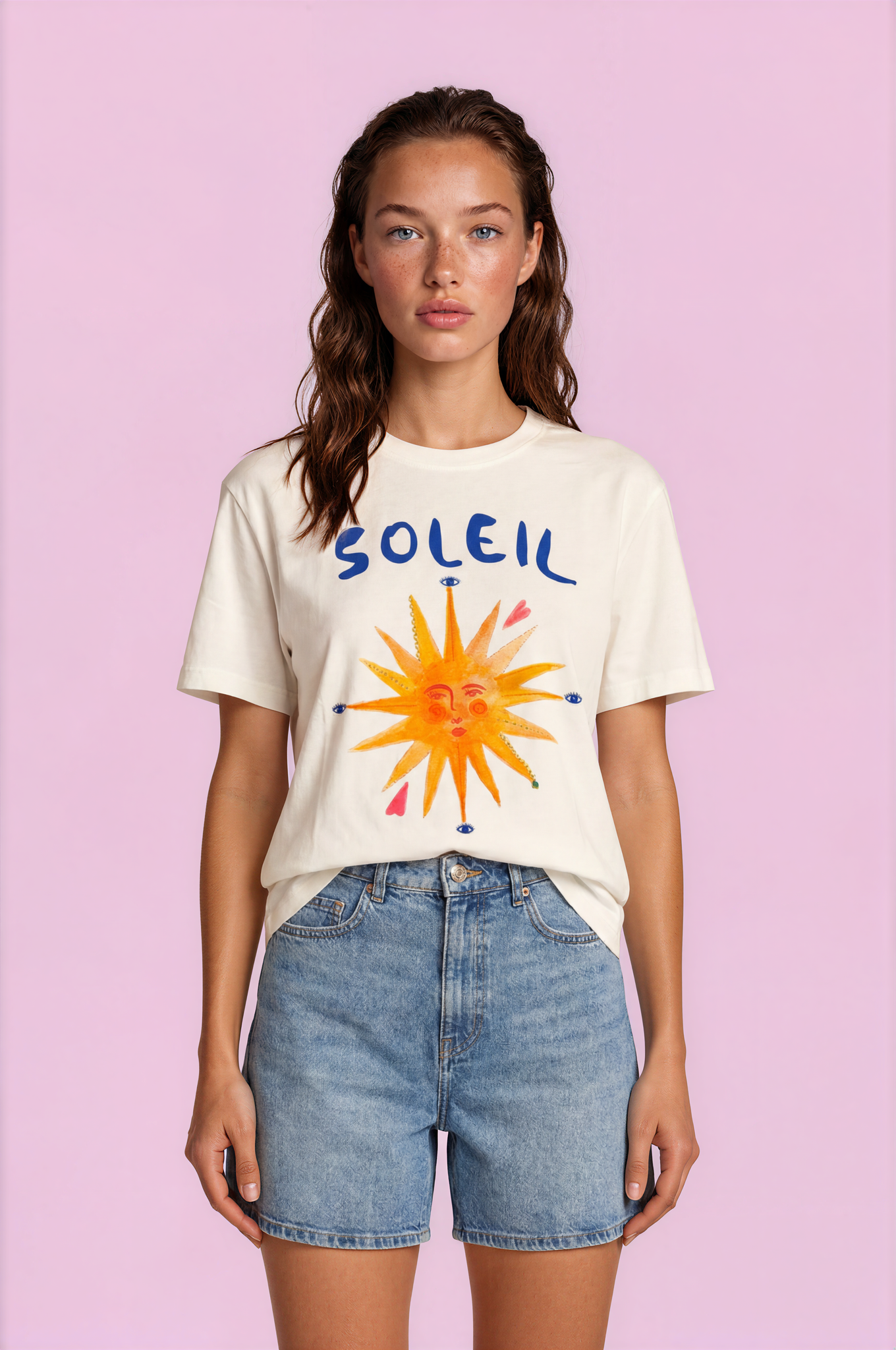 Soleil Baskılı Tişört
